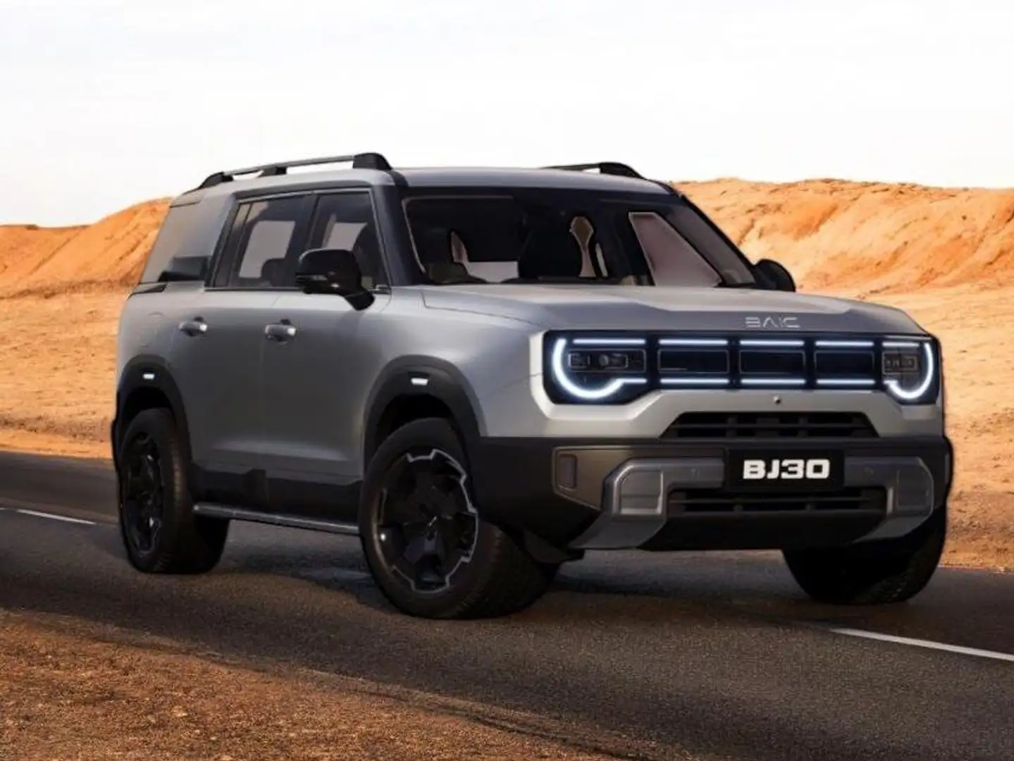 BAIC BJ30 Range Extender 4x4 LED SHZ SHL Kamera Negru - 2