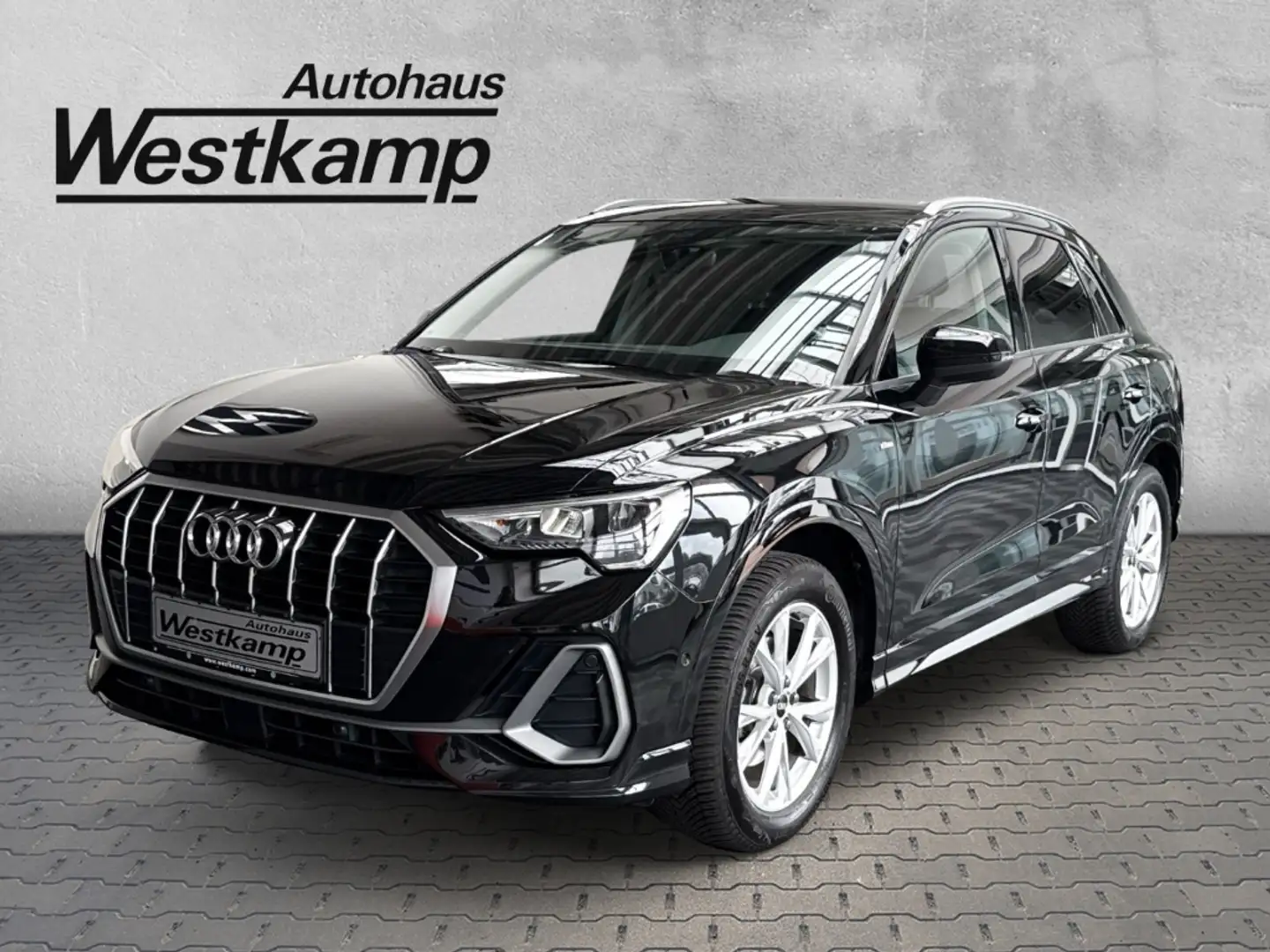 Audi Q3 S line 35 TFSI S-Tronic Anh.Kpl. Ganzj.Reifen Noir - 1