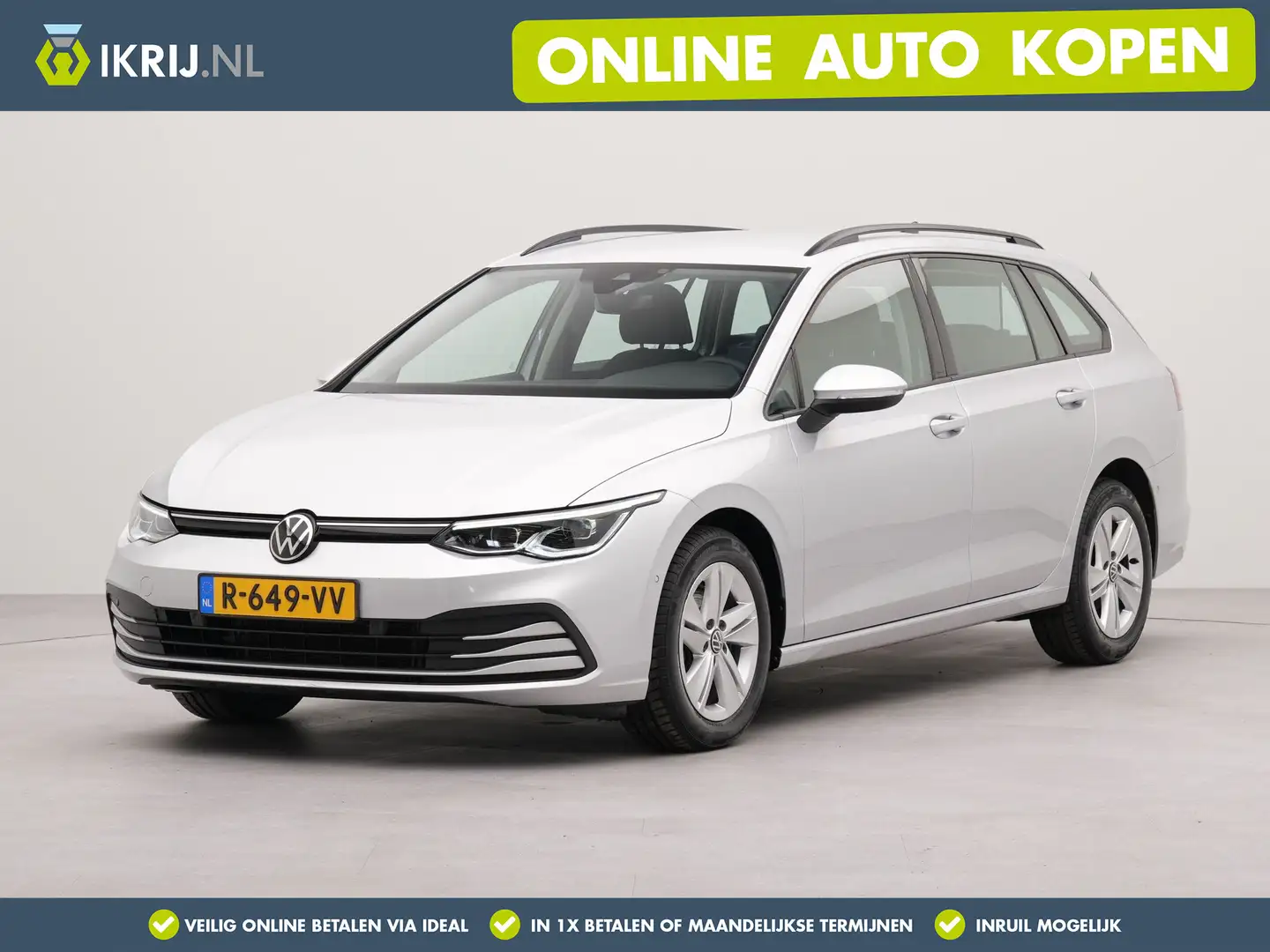Volkswagen Golf Variant 1.0 TSI life | Appconnect | Navigatie | Voorstoele Grigio - 1