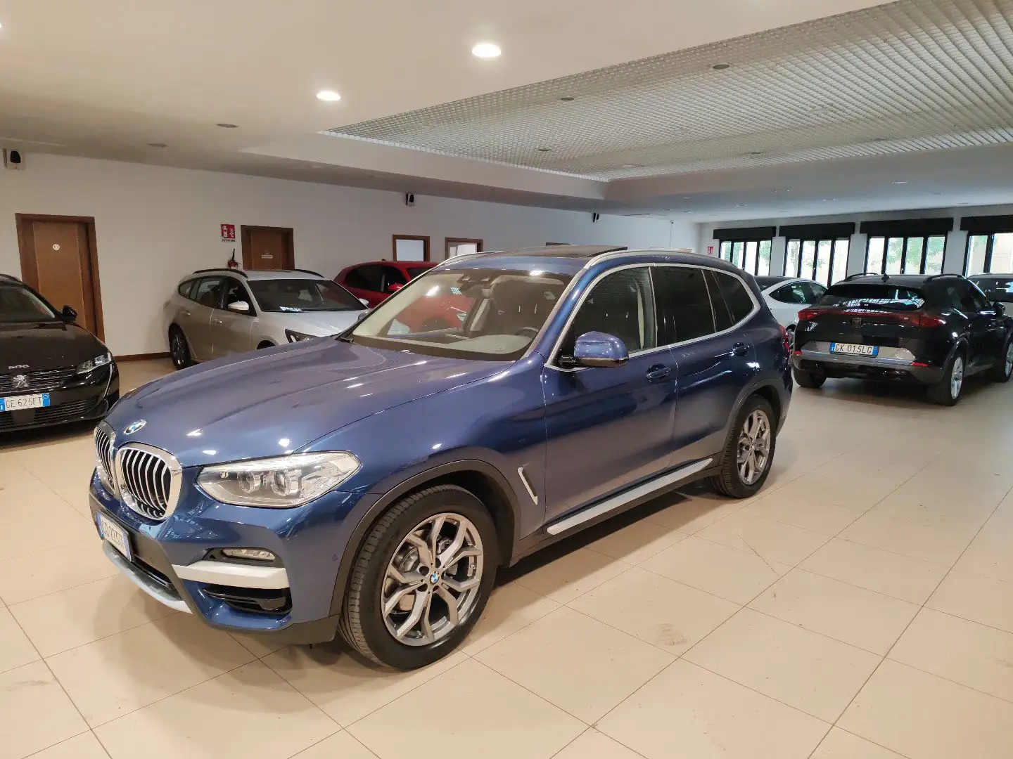 BMW X3 xDrive20d MHEV 48V xLine auto Tetto Navi Cerchi19” Blu/Azzurro - 1