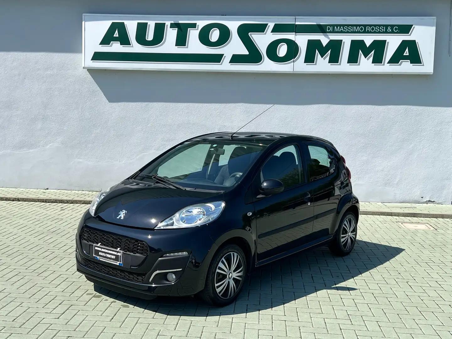 Peugeot 107 5p 1.0 12v Active  OK x NEOPATENTATI  - OTTIMA Nero - 1