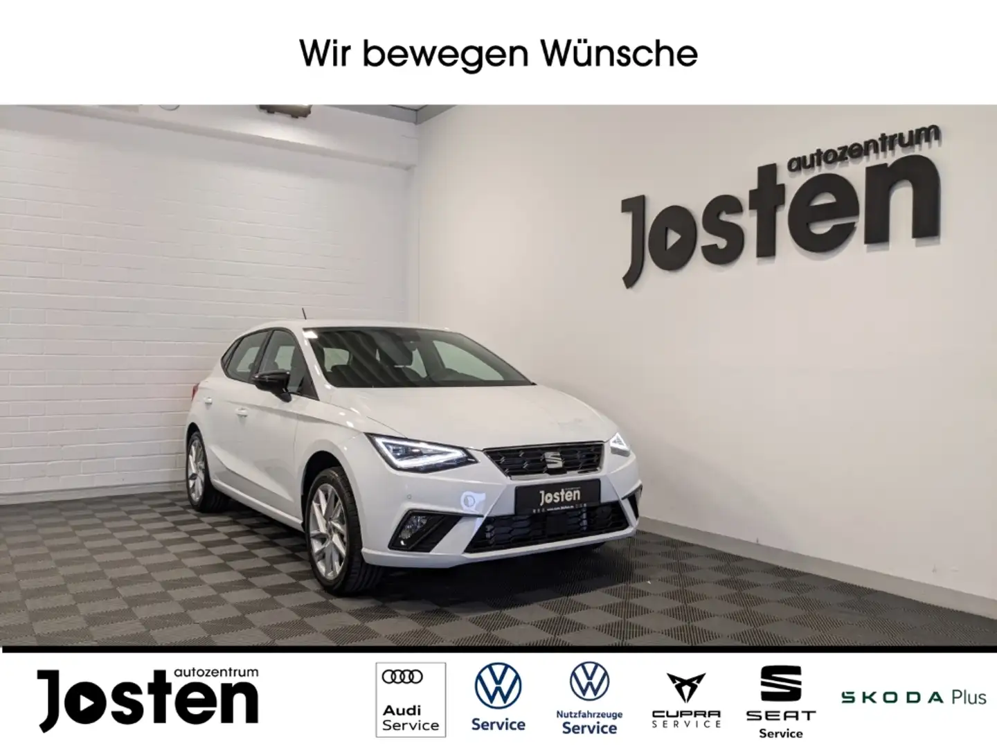 SEAT Ibiza FR 1.0TSI INFOTAIN Voll-LED SHZ BeatsAudio Blanco - 1