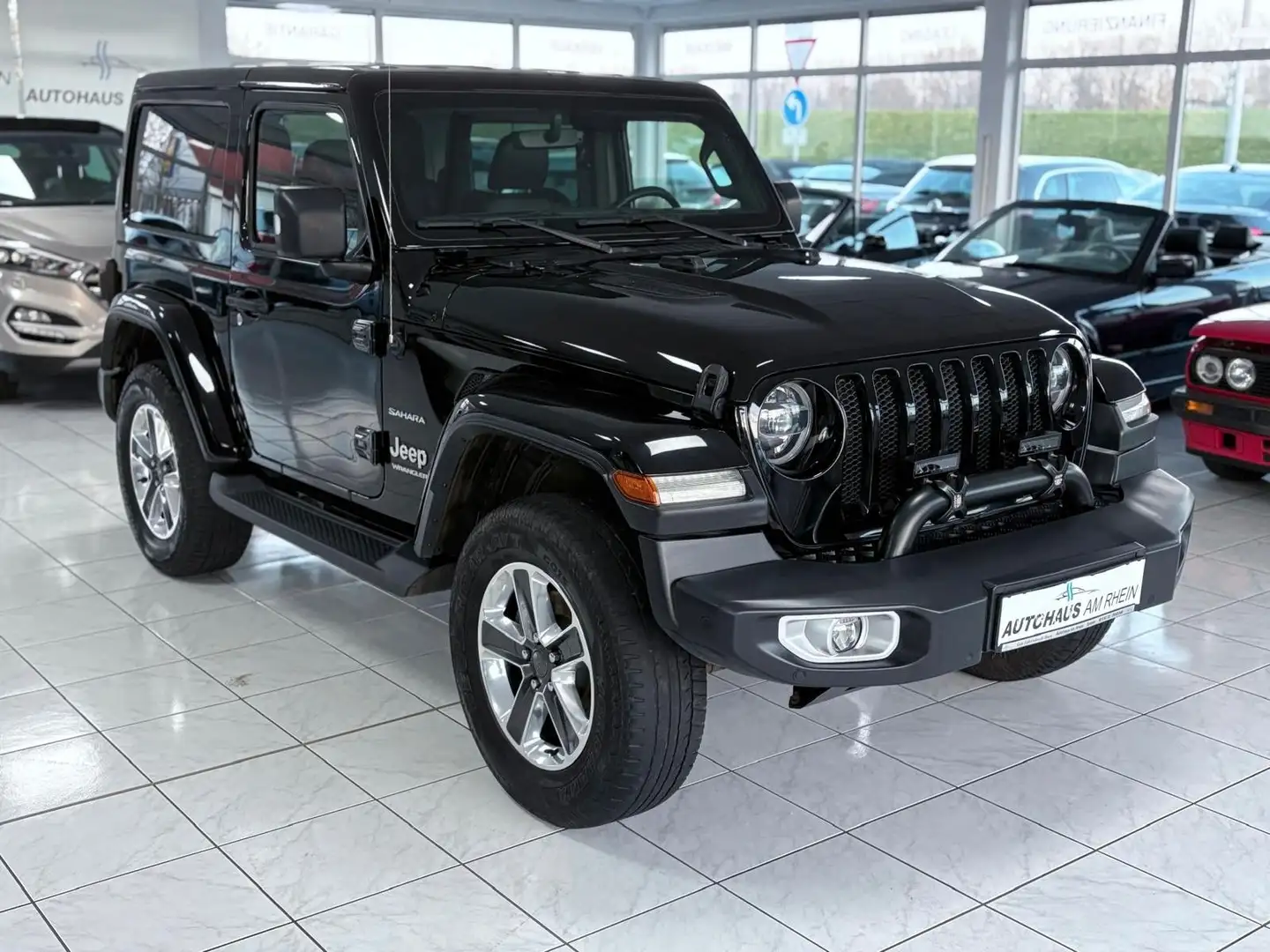 Jeep Wrangler Unlimited Sahara+Kamera+KeylessGO+VOLL! Noir - 1