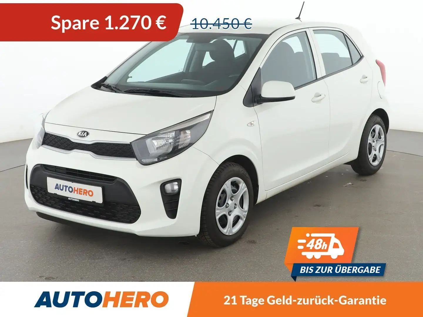 Kia Picanto 1.0 Edition 7 *KLIMA*GARANTIE*1.HAND* Blanc - 1