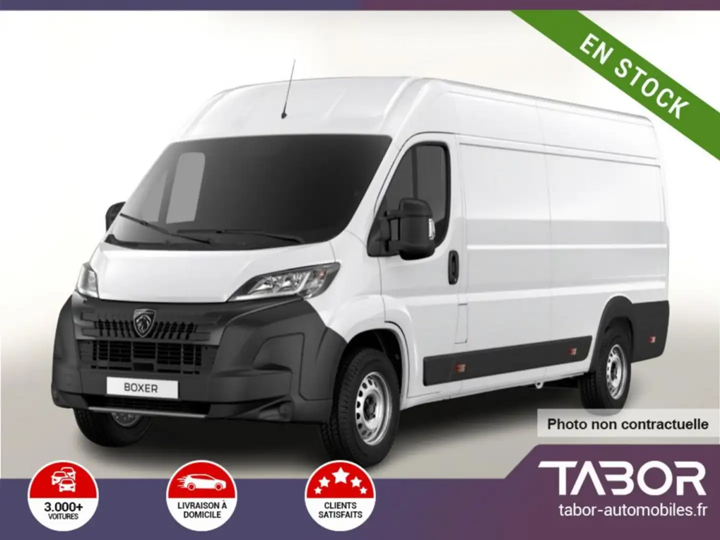 Peugeot Boxer 435 BHDi 180 EAT L4H2 Cam Radars Bílá - 1