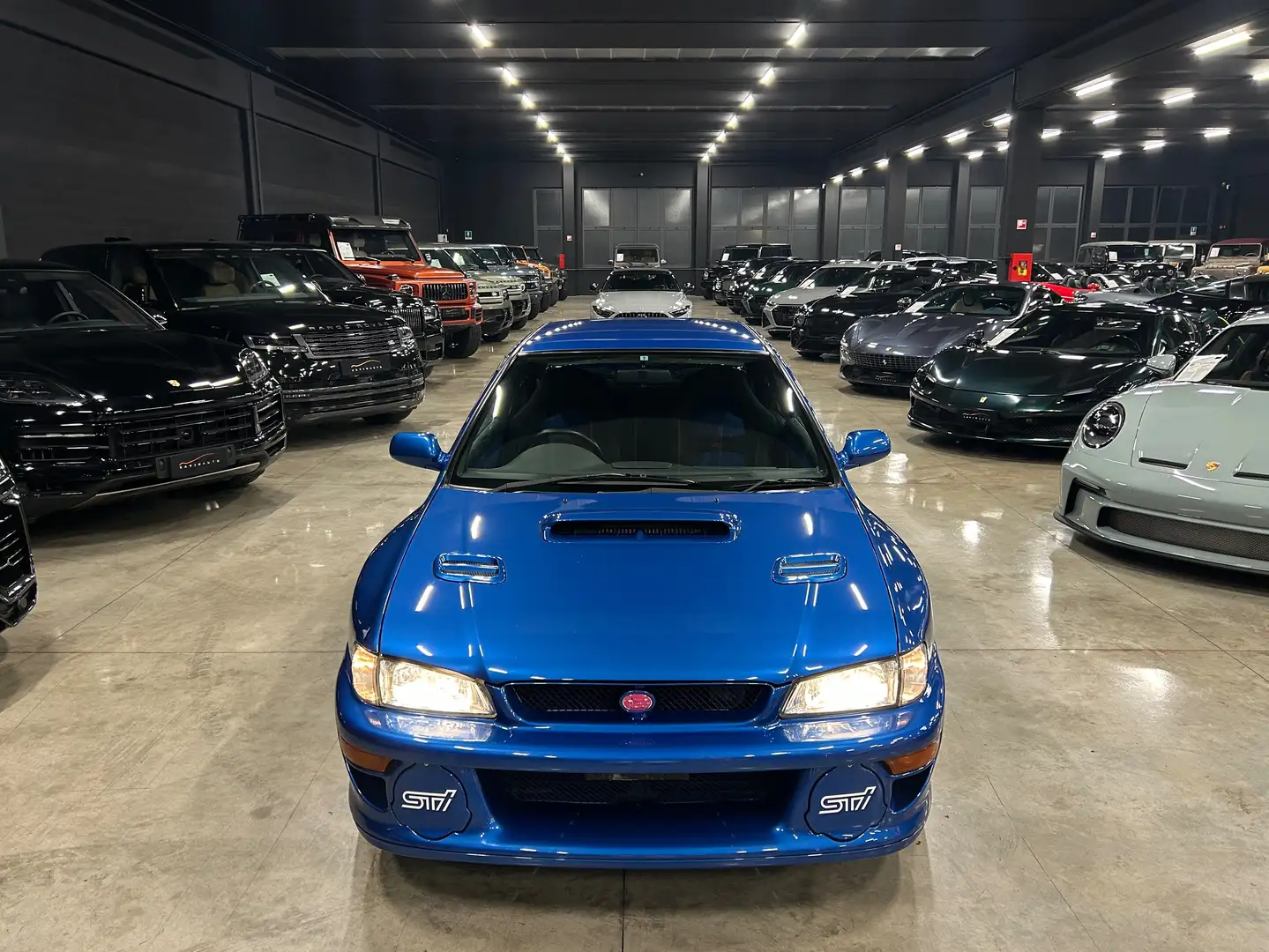 Subaru Impreza 22B - ORIGINALE - book service , storico - 97/400 Blue - 2