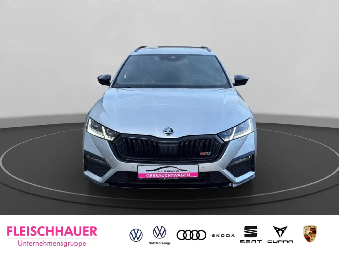 Skoda Octavia Combi RS Navi+ACC+HeadUp+LED+CarPlay+Sound-System Argent - 2