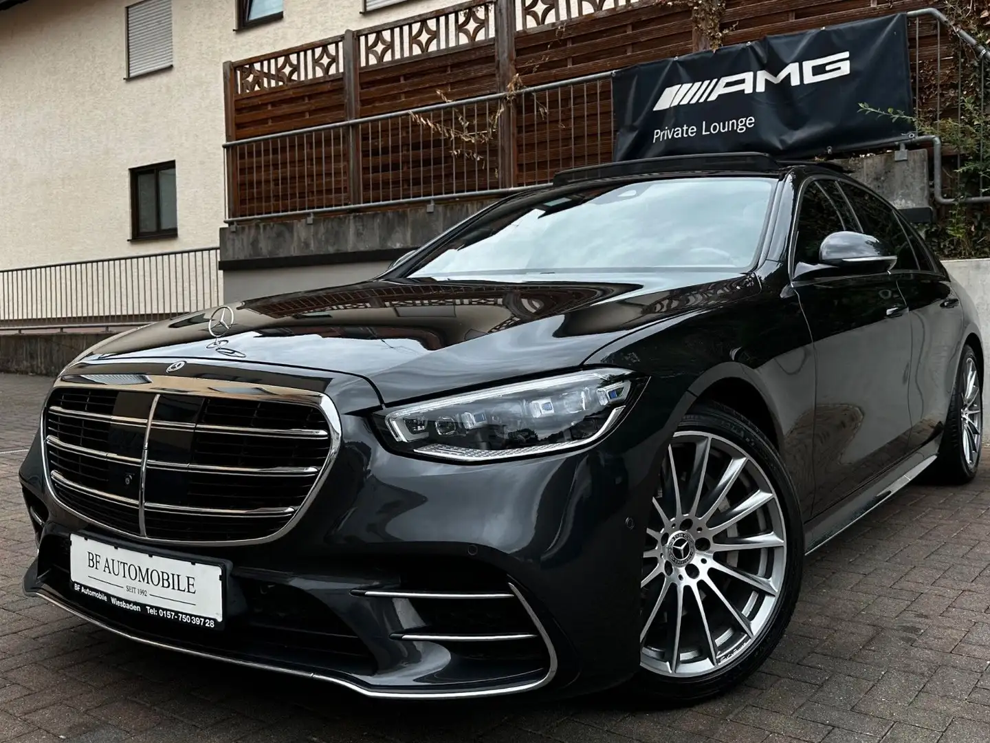 Mercedes-Benz S 350 d 4M 3x AMG PANO*StandH*AIRM*Softcl*360° Grau - 1