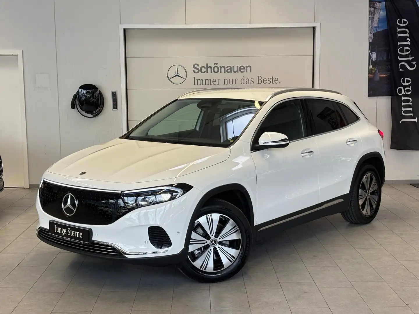 Mercedes-Benz EQA 350 4M Progressive KAMERA+TOTW+KEYLESS+LED Weiß - 1
