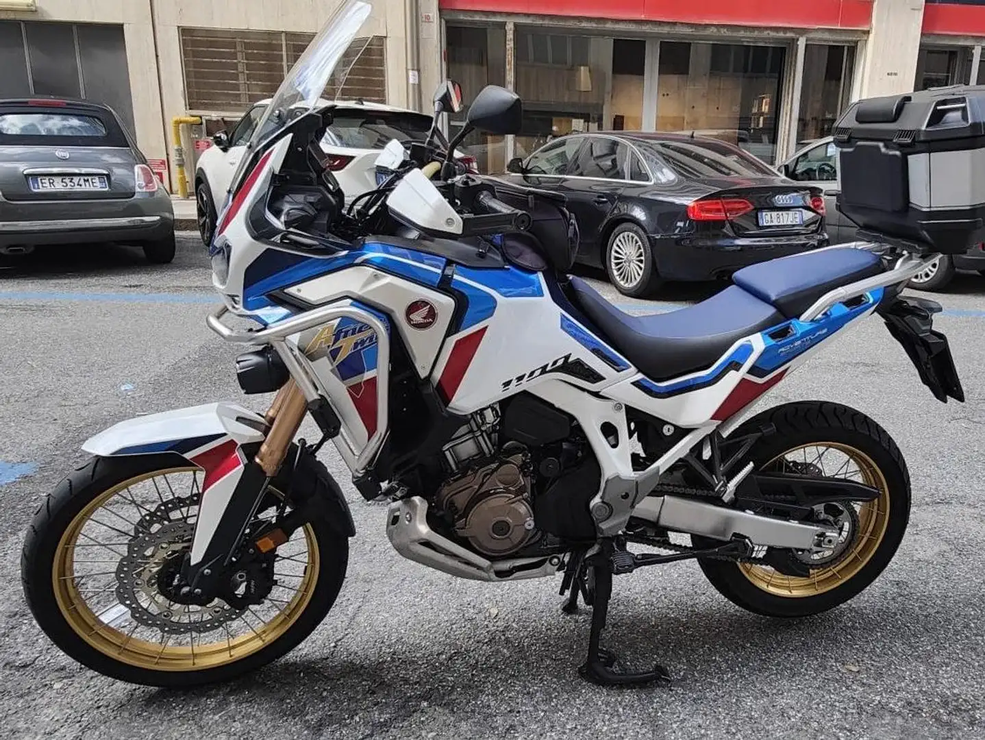 Honda CRF 1100 AFRICA TWIN ADVENTURE SPORTS Blanc - 1