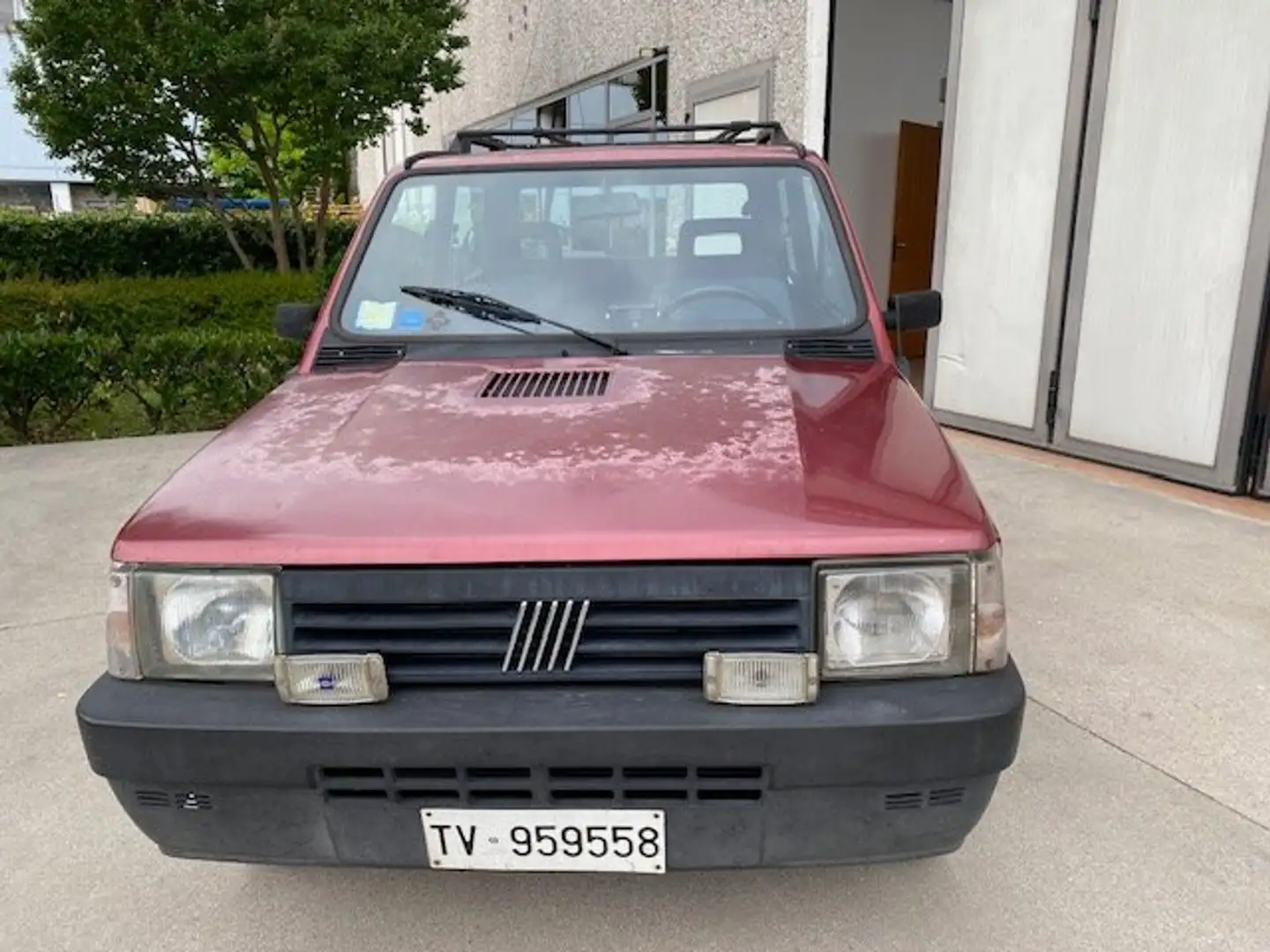 Fiat Panda 4X4 GPL E GANCIO TRAINO Rouge - 1