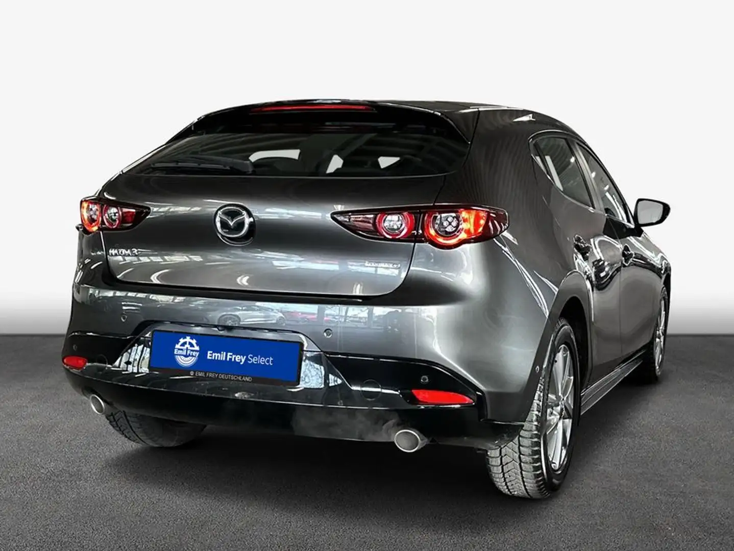 Mazda 3 SKYACTIV-G 2.0 M-Hybrid 150 SELECTION Grijs - 2