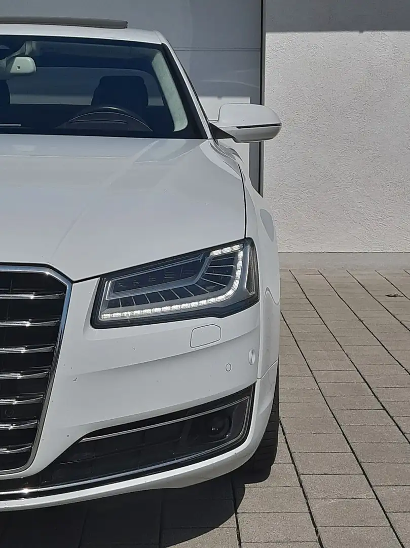 Audi A8 3.0 TDI quattro/Balao/LED/Bose/Sdach/StdH/HuD Blanc - 1