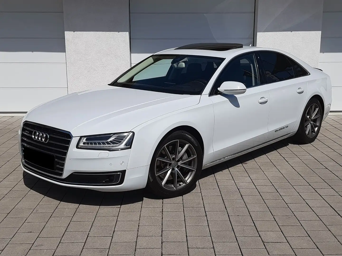 Audi A8 3.0 TDI quattro/Balao/LED/Bose/Sdach/StdH/HuD Blanc - 2