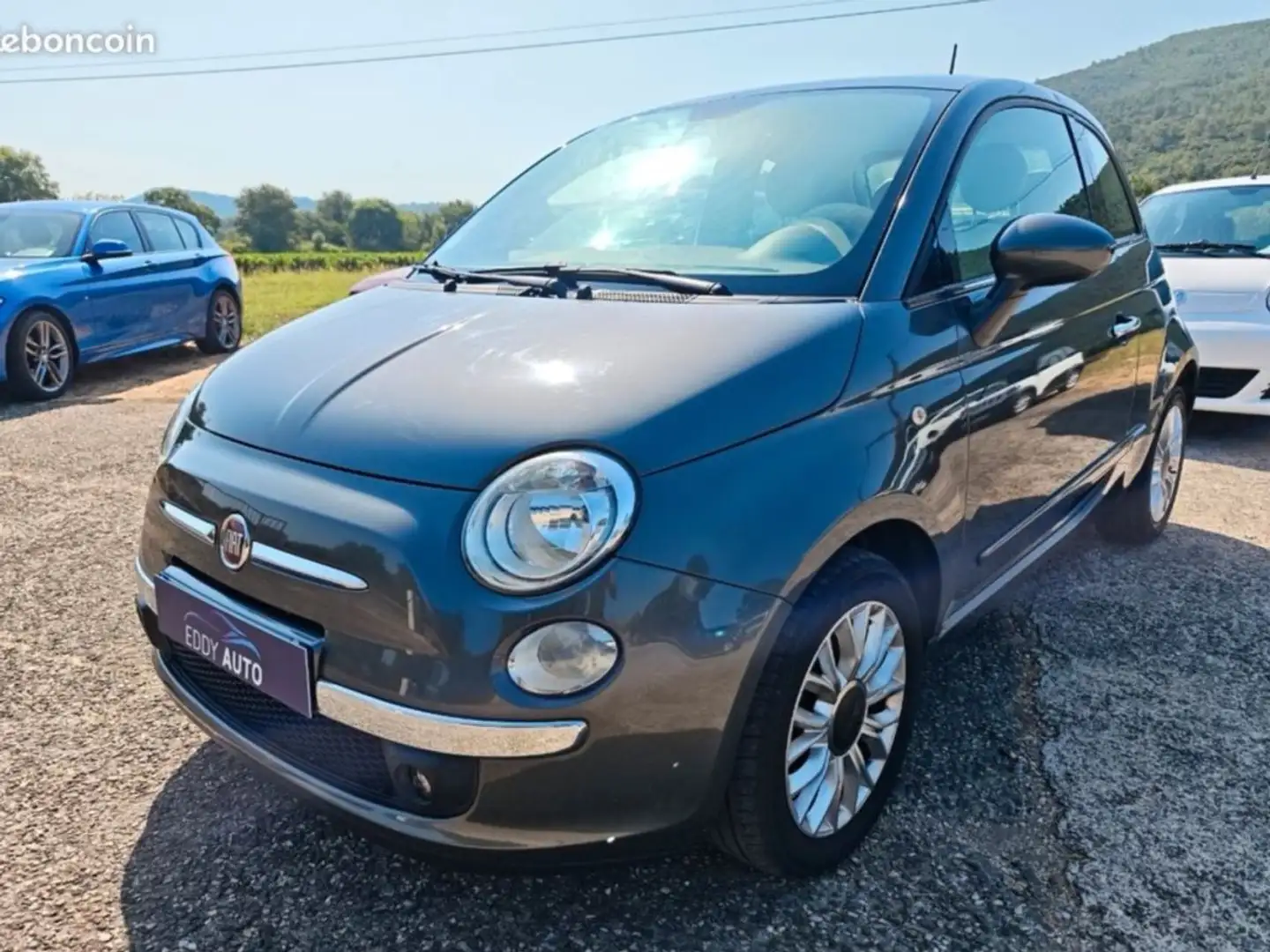 Fiat 500 1.2i MPI tout panoramique Grau - 1