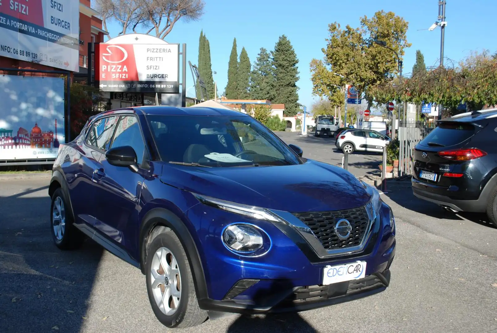 Nissan Juke 1.0 dig-t Acenta 117cv Blauw - 1