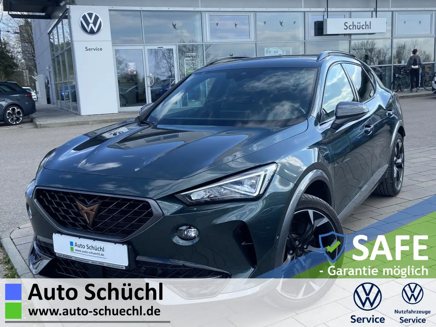CUPRA Formentor 1.4 TSI DSG eHybrid PAKET-XL+NAVI-PRO+ Grün - 1