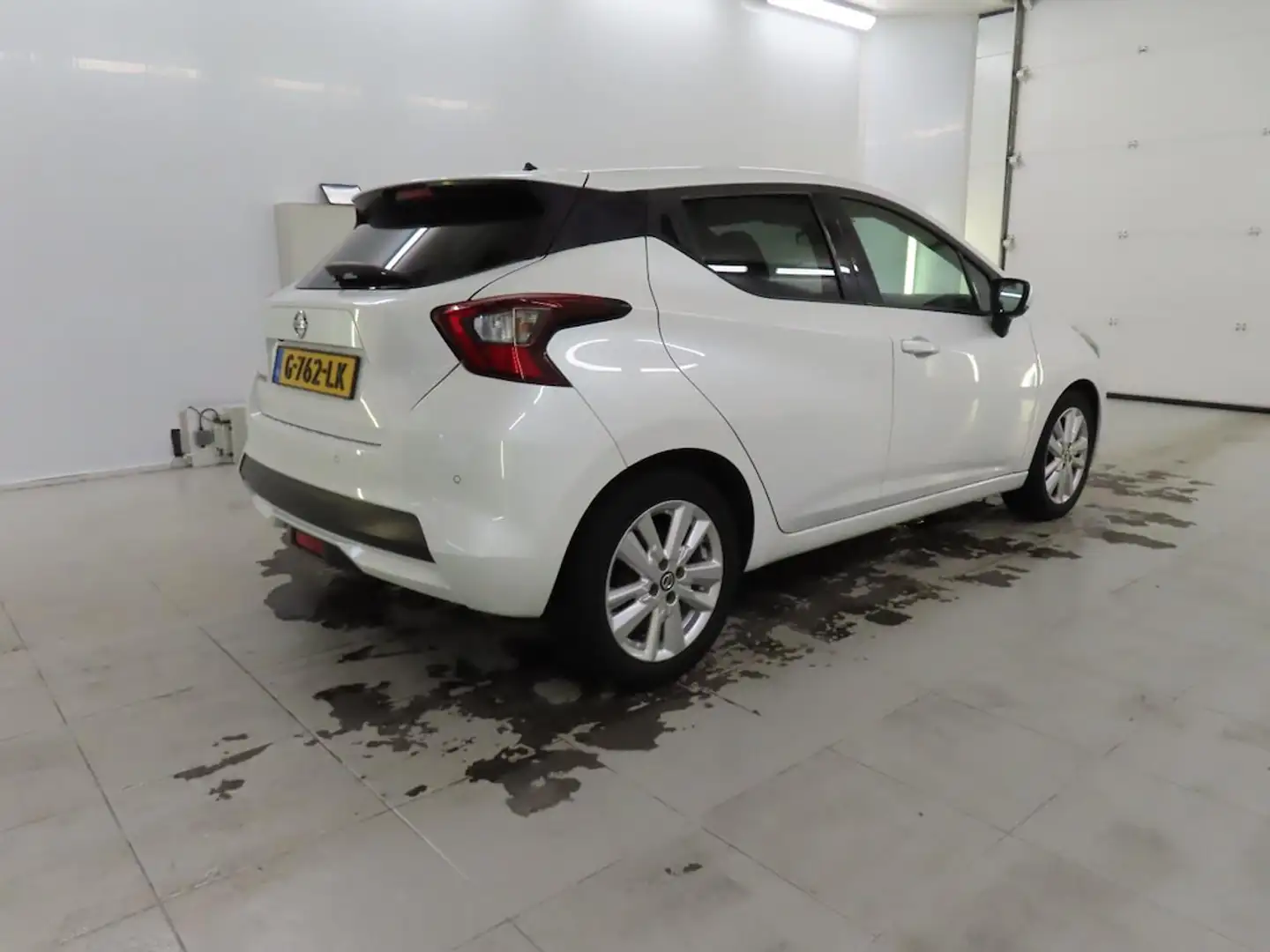 Nissan Micra 1.0 100pk CONNECTA NAVIGATIE L.M. VELGEN Wit - 2