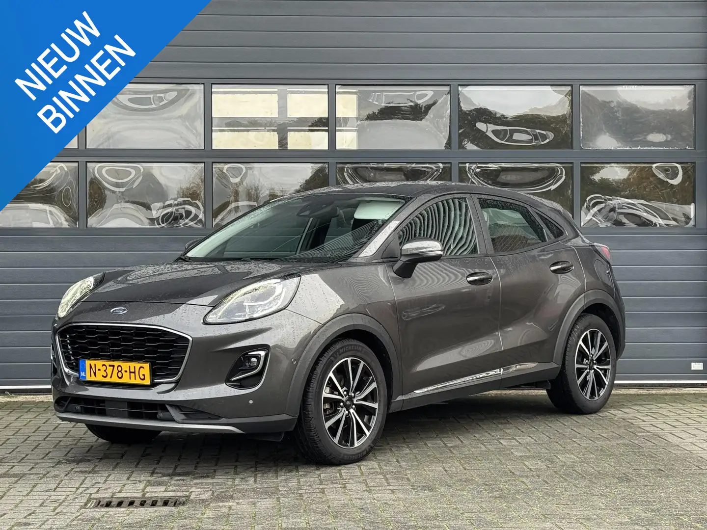 Ford Puma 1.0 ECOBOOST HYBRID TITANIUM I WINTERPAKKET I APPL Grigio - 1