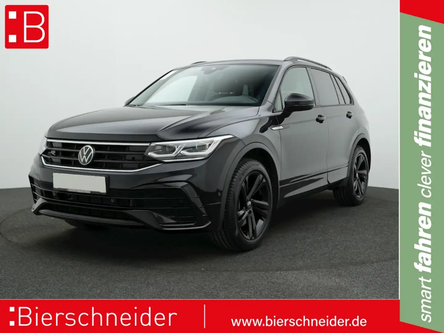 Volkswagen Tiguan 2.0 TDI DSG 4Mo. R-Line BLACK-STYLE PANO AHK NAVI Schwarz - 1