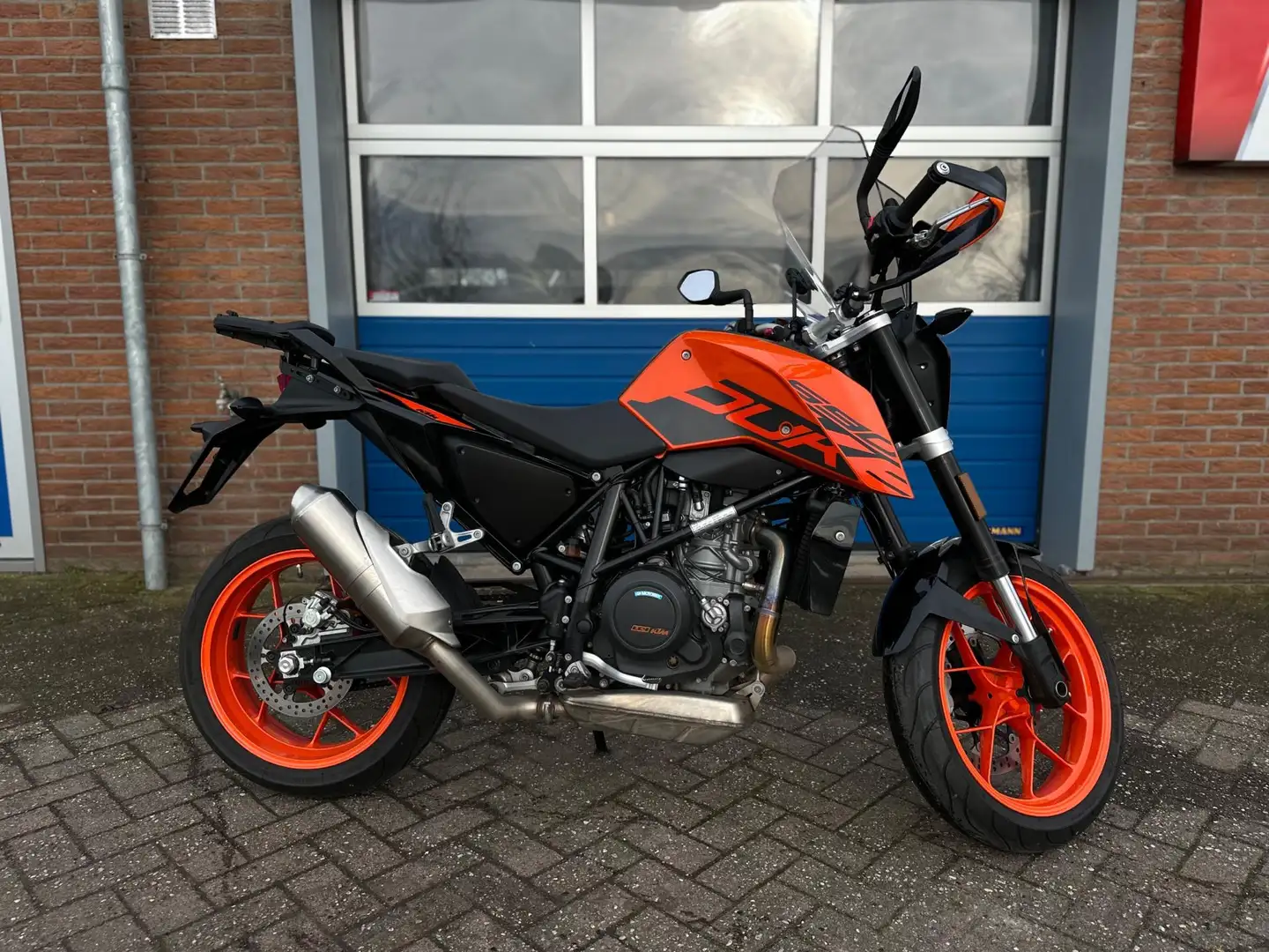 KTM 690 Duke ABS / Wilbers Performance Suspension, windscherm,t Zwart - 2