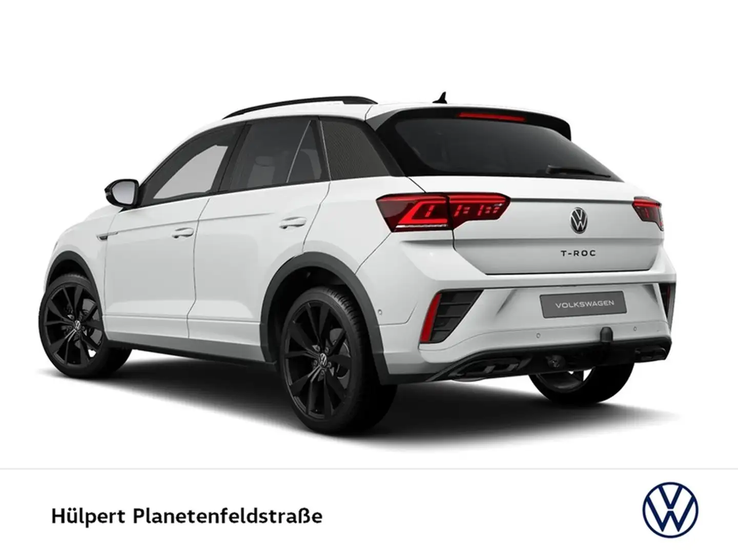 Volkswagen T-Roc 1.5 R-LINE DSG NAVI PANO BLACKSTYLE AHK Weiß - 2