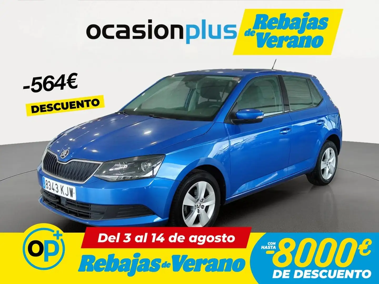Skoda Fabia 1.0 TSI Like 70kW Azul - 1