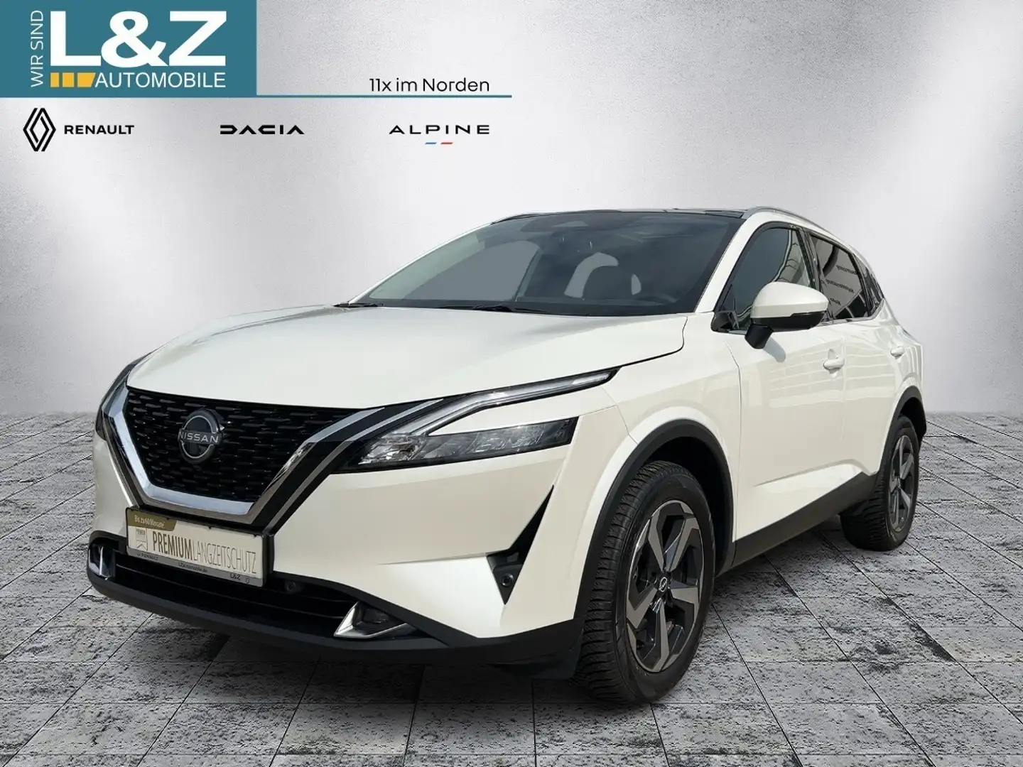 Nissan Qashqai N-Connecta 1.3 IG-T MHEV Blanc - 1