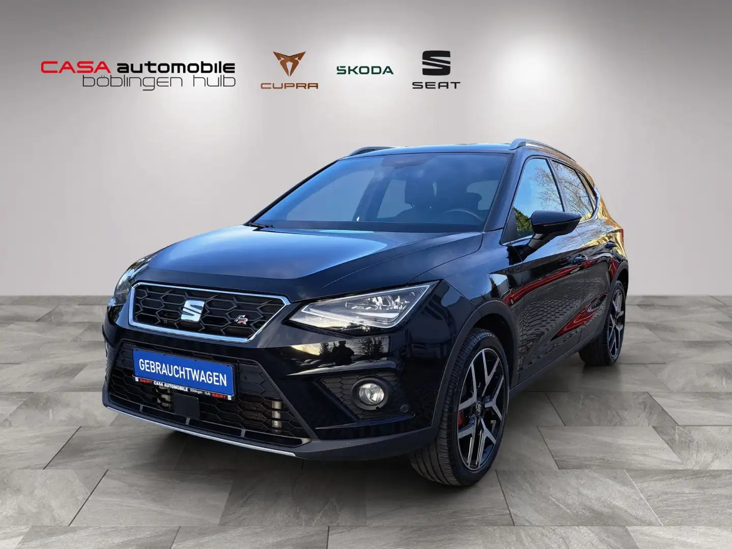 SEAT Arona FR 1.5 TSI Klimaauto Navi SHZ PDC Kamera Negro - 1