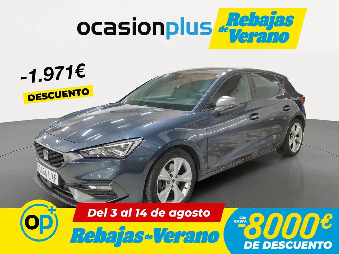 SEAT Leon 2.0TDI CR S&S FR DSG-7 150 Gris - 1