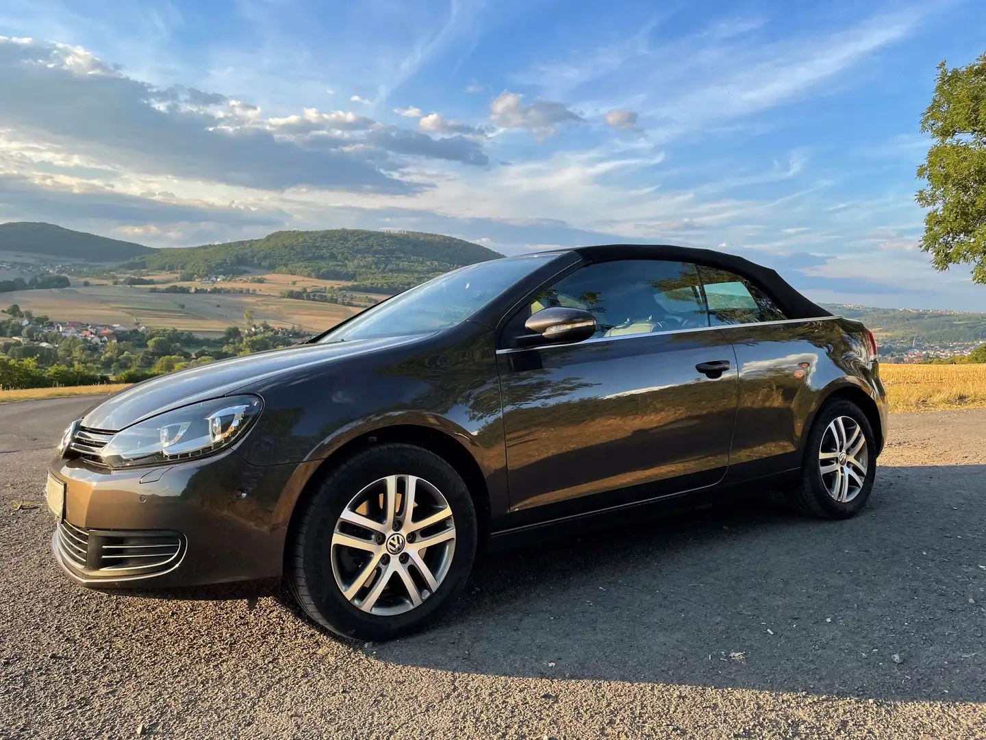Volkswagen Golf Cabriolet Golf VI Cabrio Diesel Cabrio 2.0 TDI BlueMotion Te Braun - 2