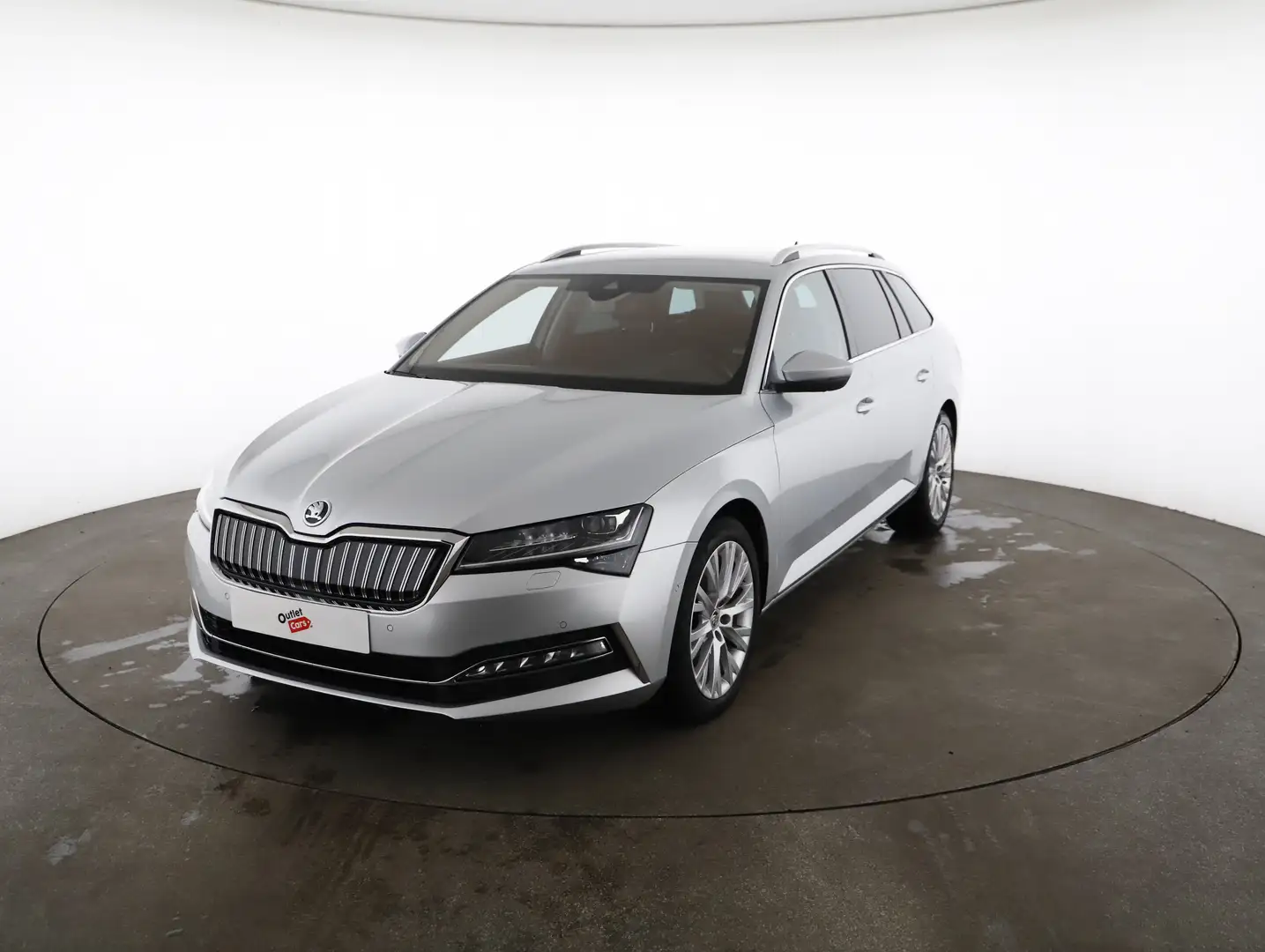 Skoda Superb Combi 1.4 TSI iV Style MATRIX+AHK+LED+RFK Silber - 1