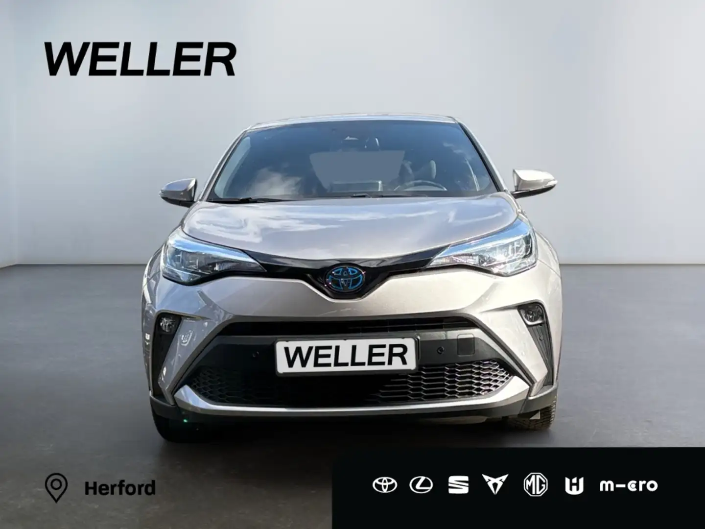 Toyota C-HR 1.8 Hybrid Team D *AHK*LED*ACC*CAM*CarPlay* Silber - 2