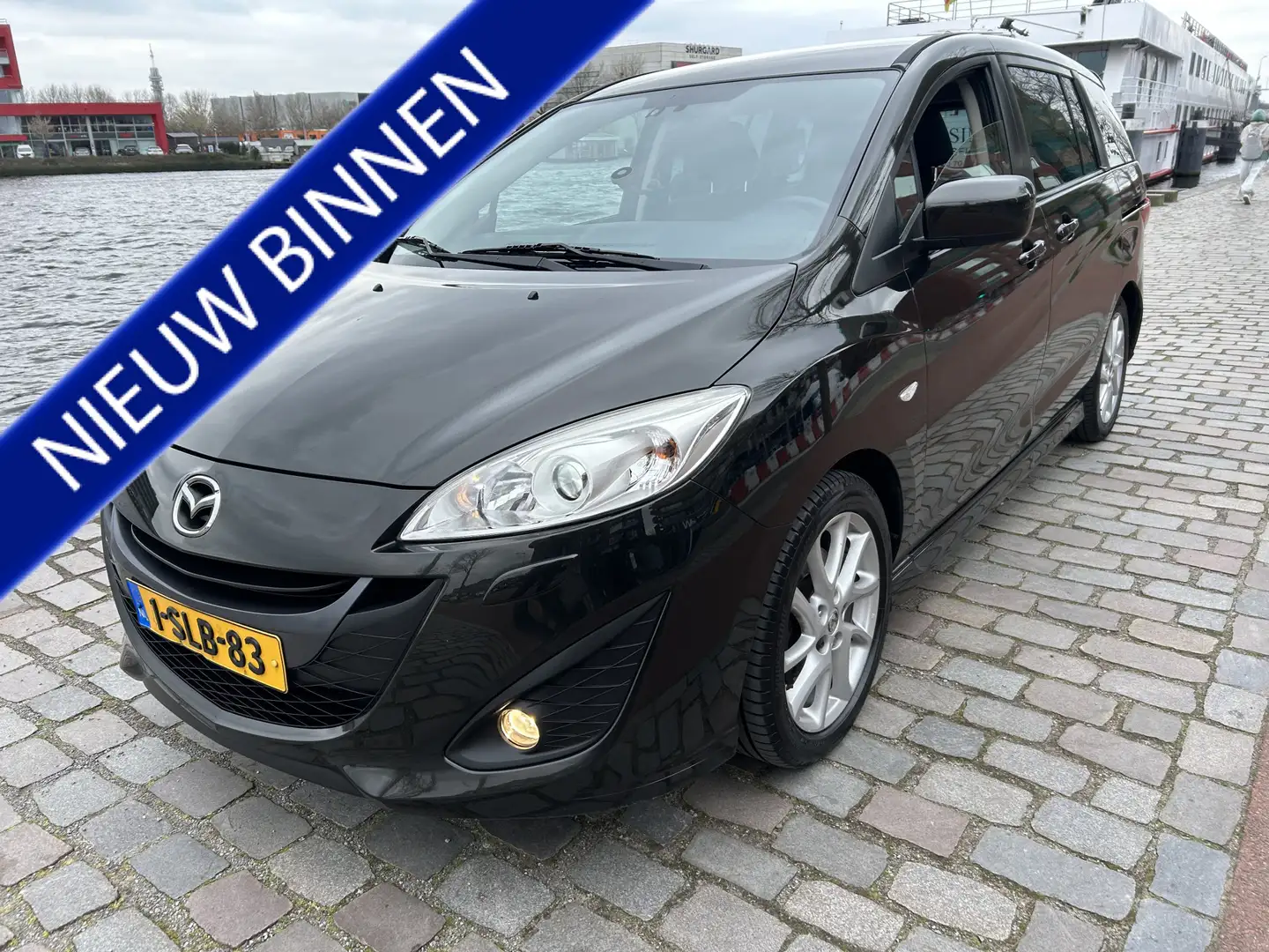 Mazda 5 2.0 TS+ 7 persoons navi airco/ecc leer Negro - 1
