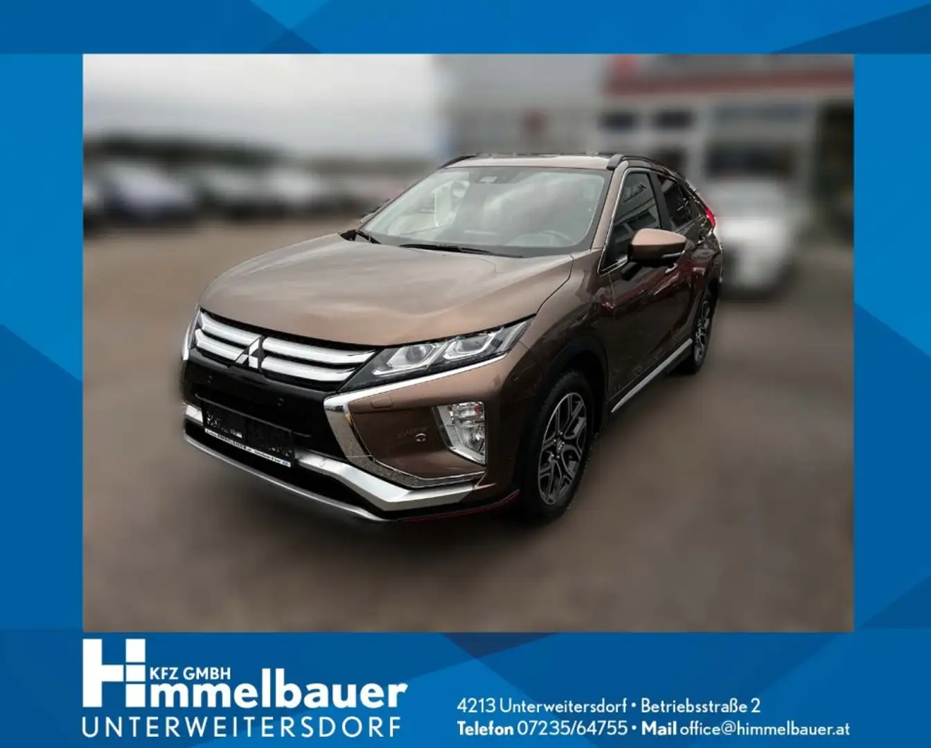 Mitsubishi Eclipse Cross 1,5 TC CVT 4WD Intense+ First Edt. Braun - 1
