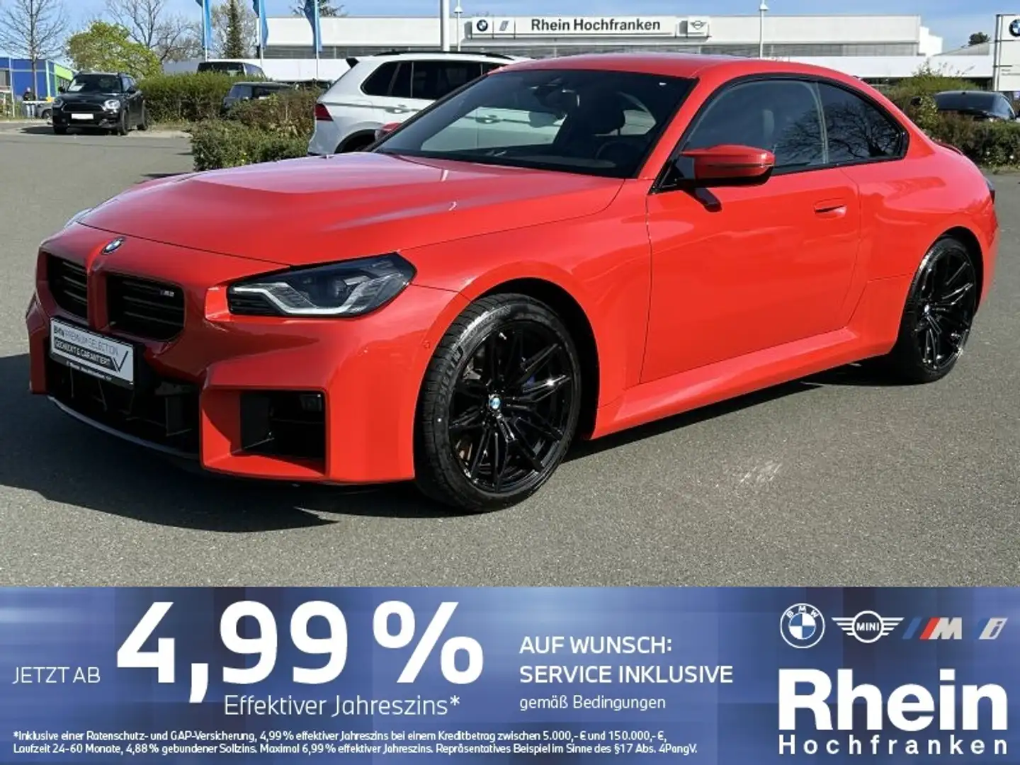 BMW M2 Coupé ADAPLED NAVI HiFi DRIVE/PARKASSITANT Rot - 1