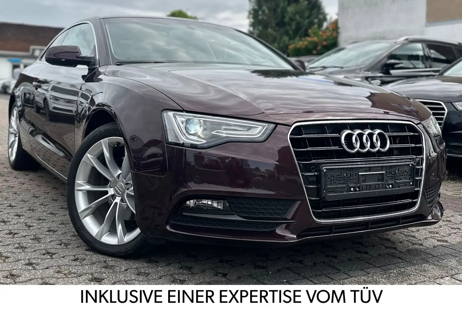 Audi A5 COUPE 2.0 TDI-AUTOMATIK-XENON PLUS-PDC- Rouge - 1