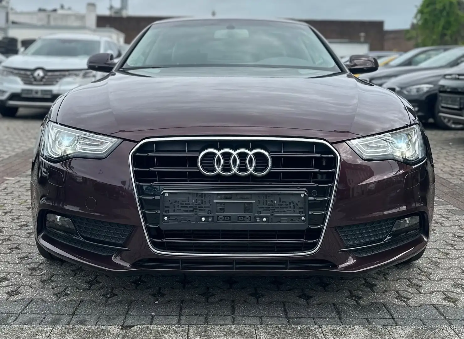 Audi A5 COUPE 2.0 TDI-AUTOMATIK-XENON PLUS-PDC- Rouge - 2
