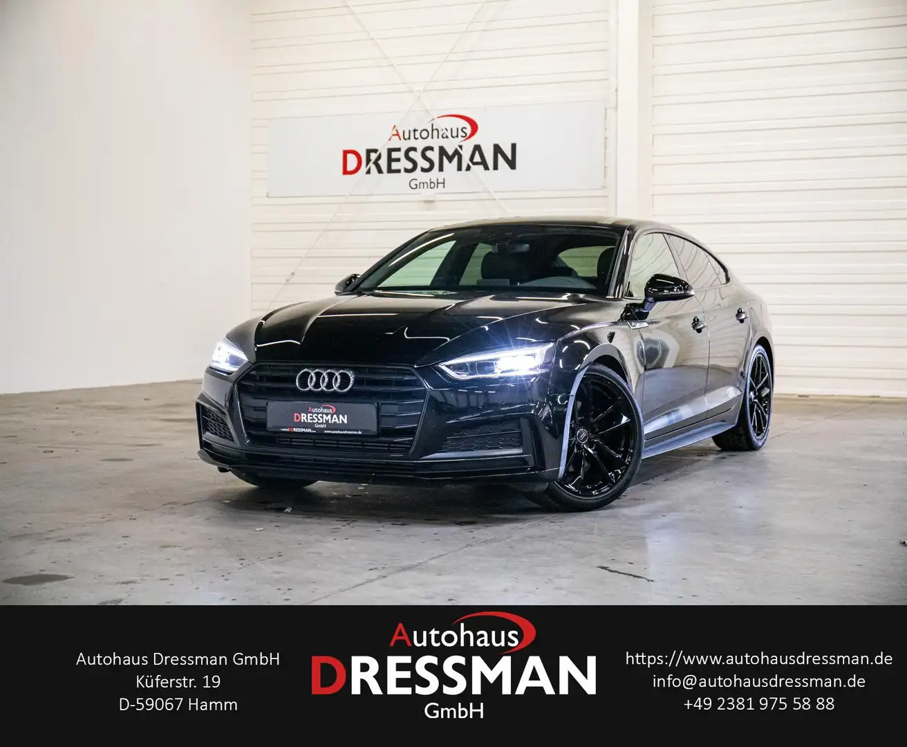 Audi A5 Sportback 35 TFSI S-line SITZHZ. LED KEYLESS Чорний - 1