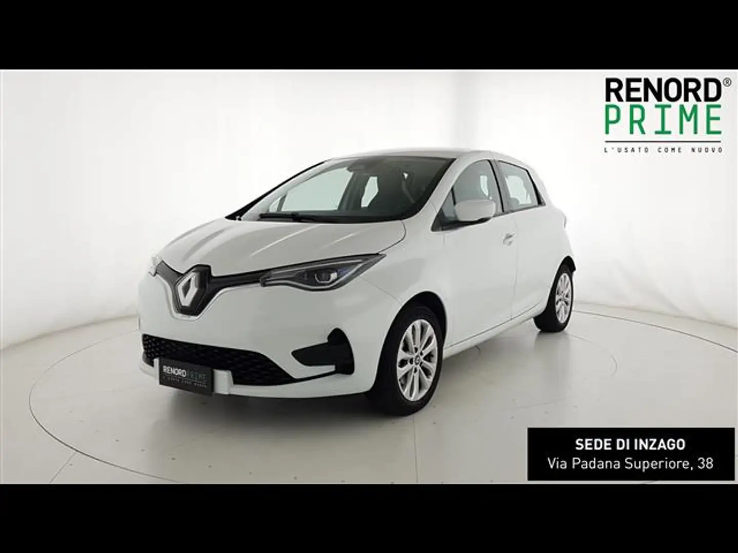 Renault ZOE Zen R135 BATTERIA DI PROPRIETA' Bílá - 1