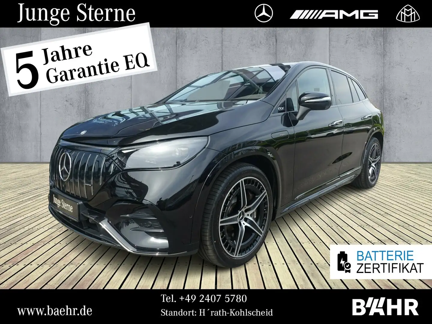 Mercedes-Benz EQE SUV EQE 43 AMG SUV 4M Pano/"Flex-Bonus" - 3.850 Euro Noir - 1