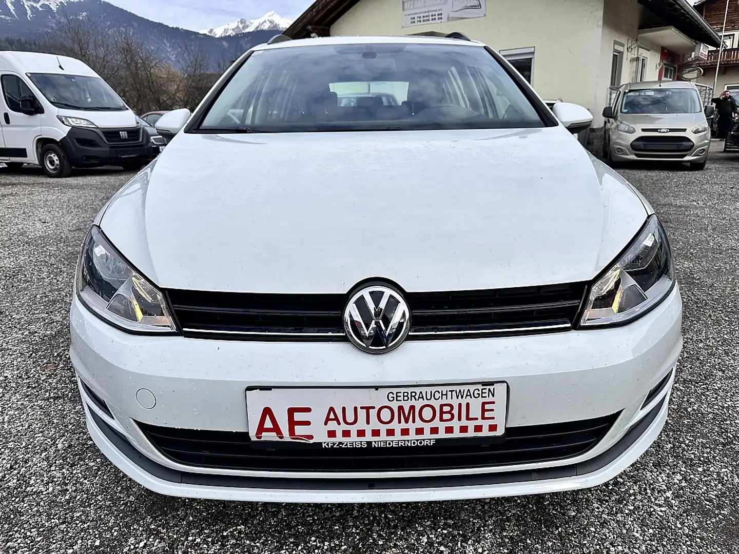 Volkswagen Golf Variant Rabbit 1,6 TDI Weiß - 2