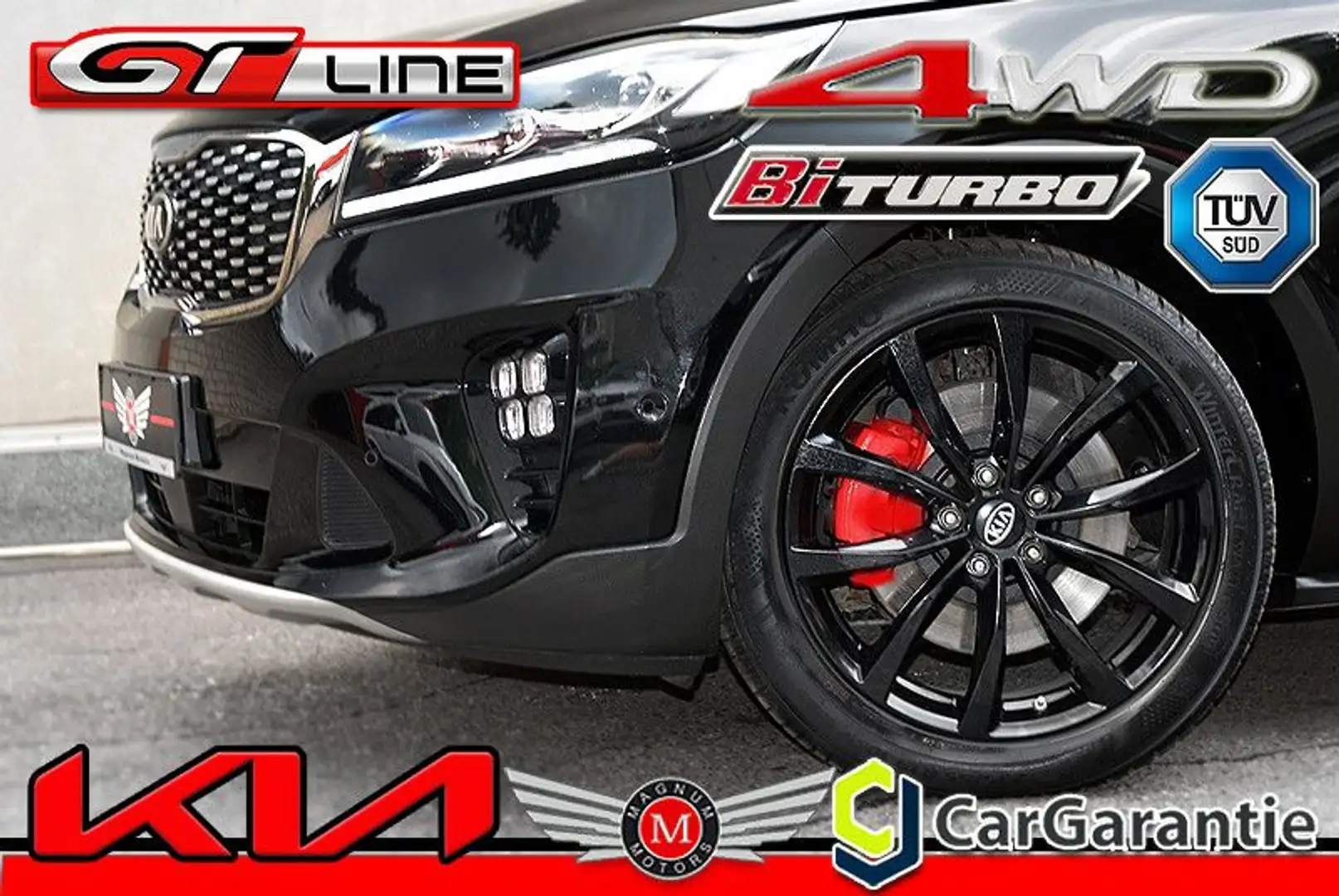 Kia Sorento SORENTO 2.2 CRDi GT-LINE 4WD*Aut.*Head-Up*Pano.* Negro - 1