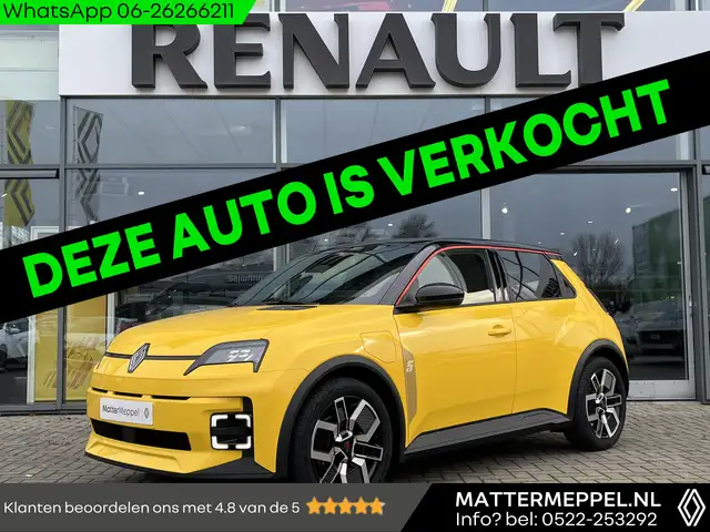 Renault R 5 Comfort Range Techno 52 kWh | TIJDELIJK VOORDEEL!