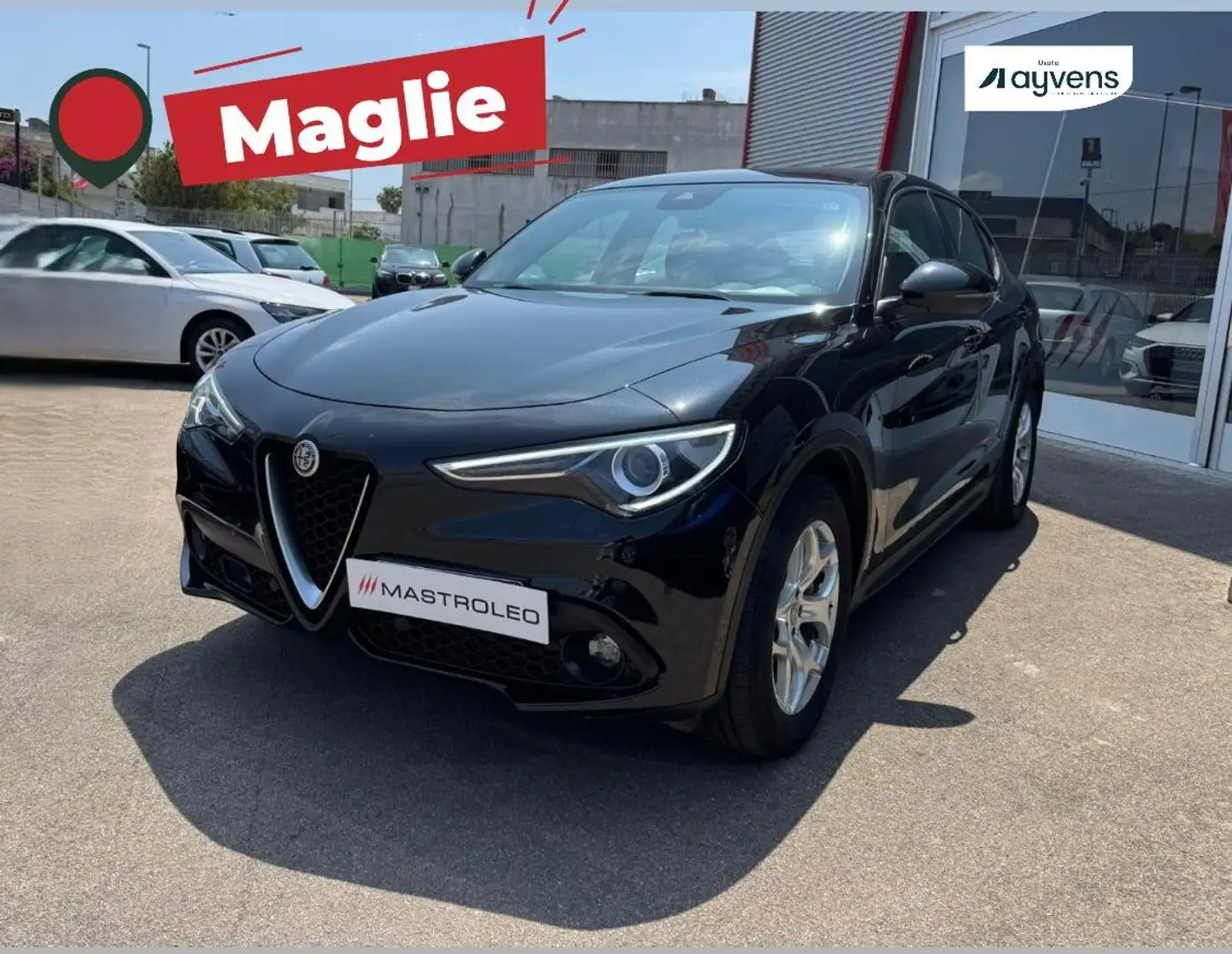 Alfa Romeo Stelvio Stelvio 2.2 t Business Q4 190cv auto, Km Certifica Nero - 1