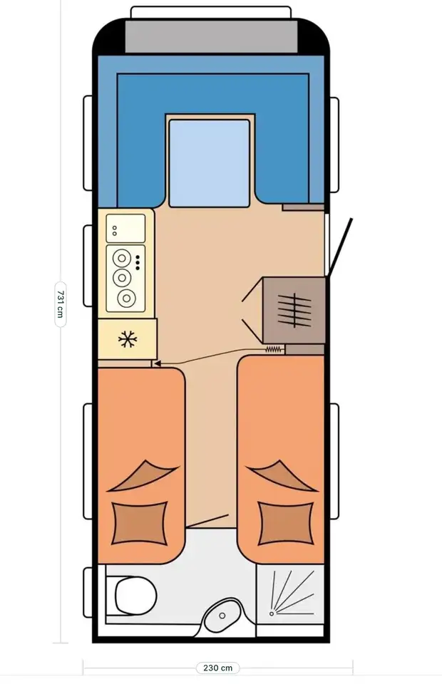Caravans-Wohnm Hobby