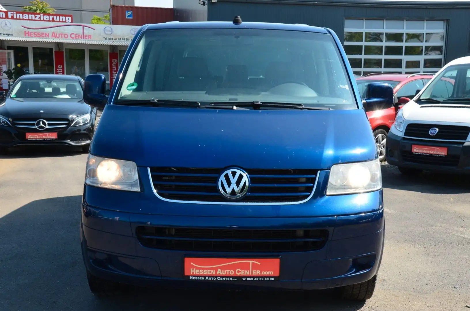 Volkswagen T5 Transporter T5 Multivan*7 SITZE*Klimaautom.*Navi*Servo Blau - 2