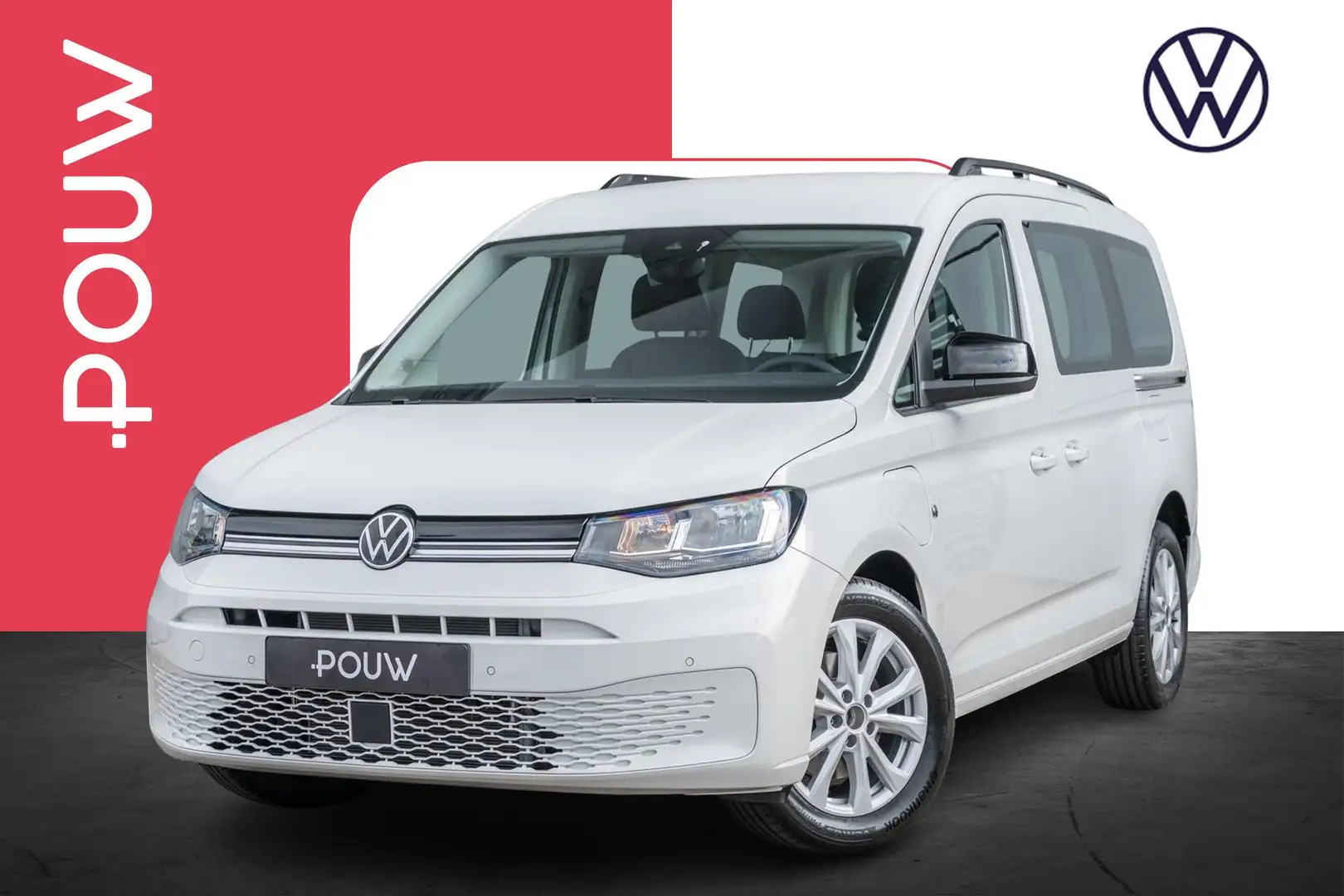 Volkswagen Caddy Kombi Maxi 1.5 TSI 150pk DSG Hybride Life | Trekha Wit - 1