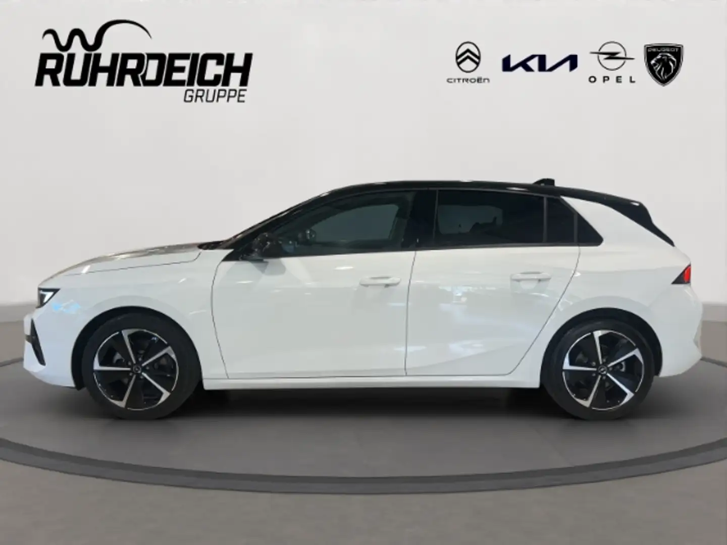 Opel Astra L GS Line 1.2 LEDER ELEK-SITZE MEMORY LED 360°FSH Weiß - 2