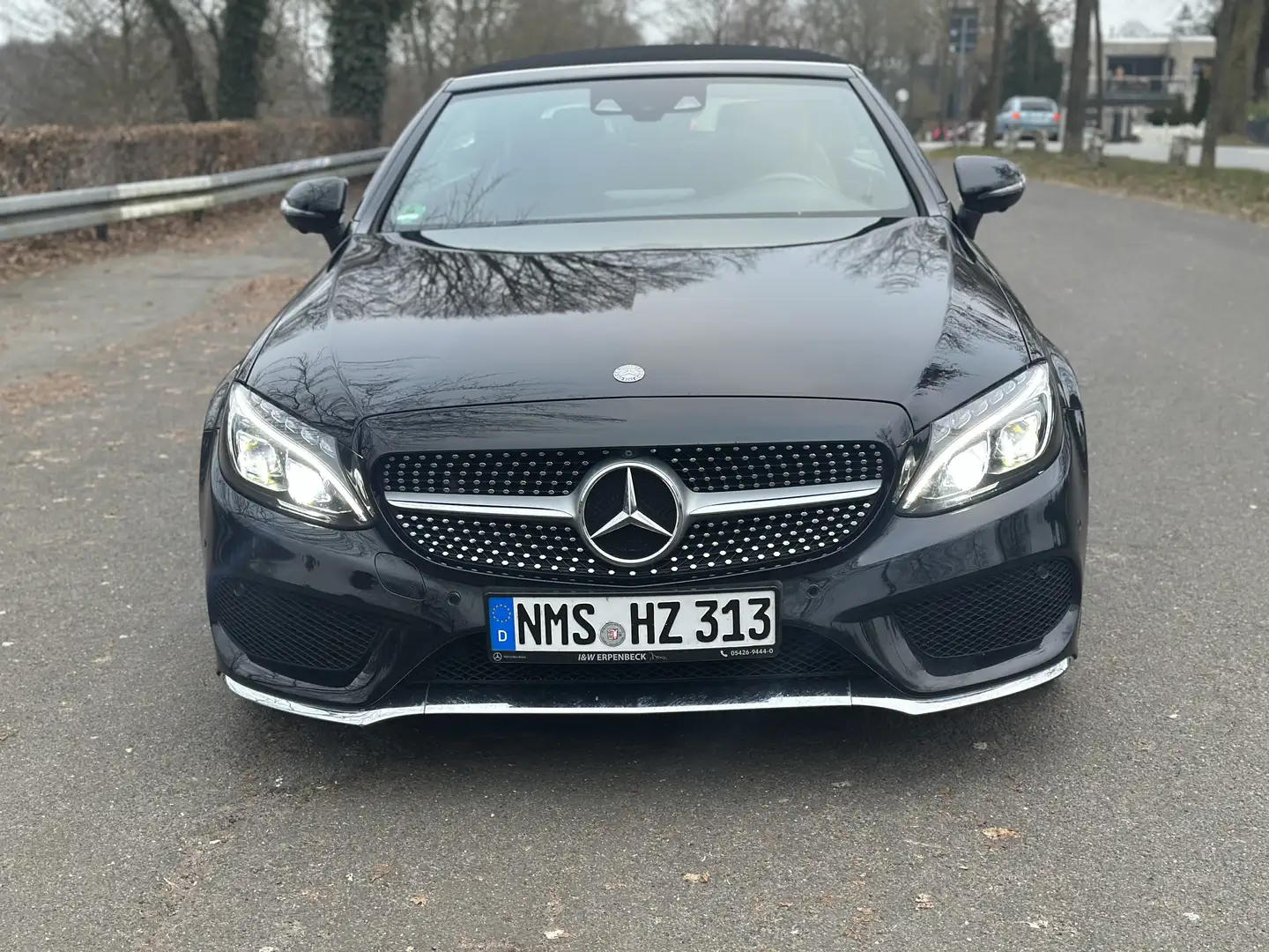 Mercedes-Benz C 220 Amg Line/ 360Kamera/Totwinkel/Scheckheft/Garantie Schwarz - 2